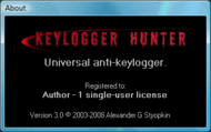 Keylogger Hunter screenshot